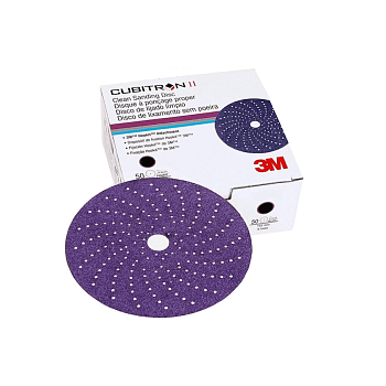 Наждачная бумага в кругах 3М 51424 737U Cubitron IITM D=150мм, Р240 +